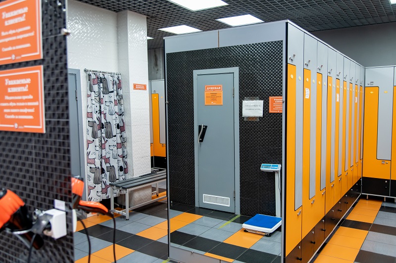 Фото - Раздевалки душевые солярий